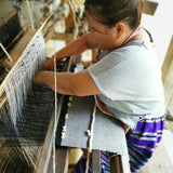 Chenille Cushion- Black and Beige