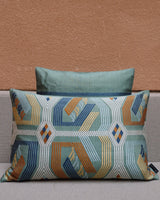 Climbing Monkey Cushion – Petrol