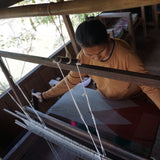 Pech Sofa Lumbar Cushion- <br>Black/Natural White