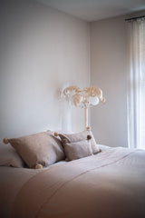 Rips- Taupe Queen Size Bed Cushion