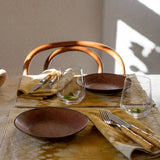 Sativa Tie-dye Placemats- Mustard <BR> SET OF 4