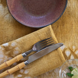 Sativa Tie-dye napkins- Mustard <BR> SET OF 4