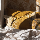 Sativa Tie-dye Cushion- Mustard