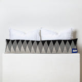 Pech Bed Lumbar Cushion- <br> Black/Natural White