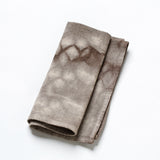 Sativa Tie-dye napkin- Taupe/Ebony