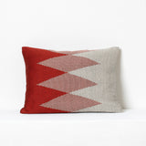 Pech Small Cushion- <br>Burnt Sienna/Natural White