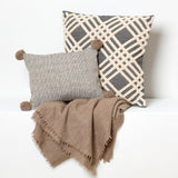 Rips, Chenille Cushions and Cashmere Throw Set