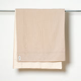 Vedic tablecloth - Natural/Beige large check