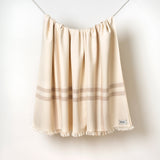 Vedic Throw Medium - Natural/Beige