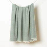 Chyangra Cashmere Throw- Sage