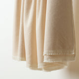 Chyangra Cashmere Throw- Cream