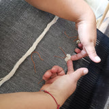 Chenille Cushion- Grey and Beige