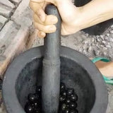 Sativa Tie-dye Cushion- Ebony