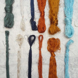 Brocade Stripe Cushion – Petrol