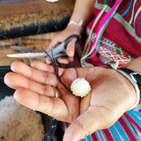 Large PomPom Cushion – Black