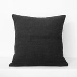 Large PomPom Cushion – Black