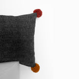 Rips Sofa Lumbar Cushion – Black