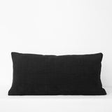 Small PomPom Cushion – Black