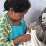 Vedic Throw Medium - Natural/Beige