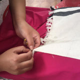 Vedic Blanket - Natural/Black