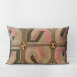 Climbing Monkey Cushion – Hemp/Coral