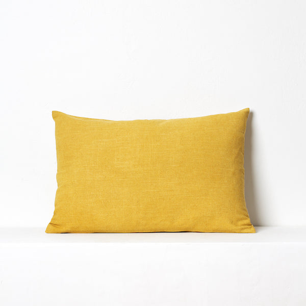 Sativa Tie-dye Cushion- Mustard