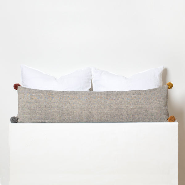 Rips Bed Lumbar Cushion – Beige