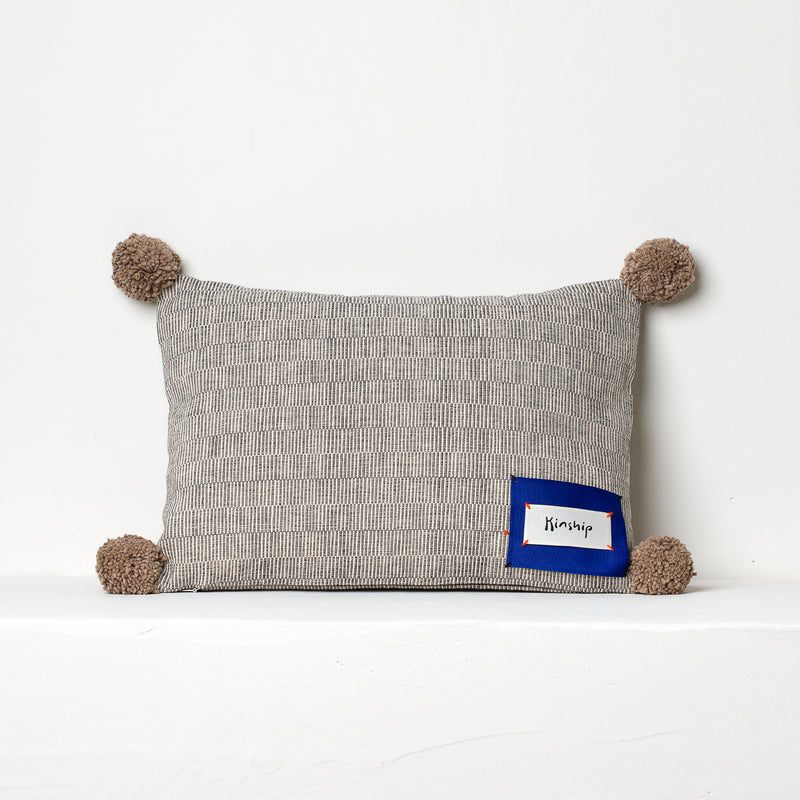 Small Rips Cushion – Beige