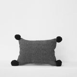 Small Rips Cushion – Black